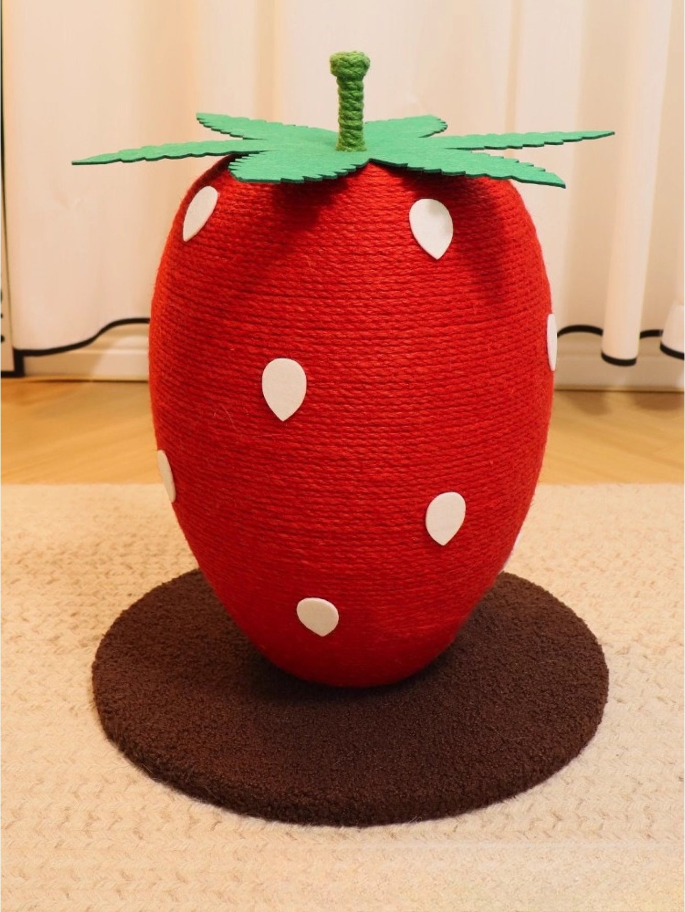 Strawberry Party Giant Sisal Cat Scratching Post